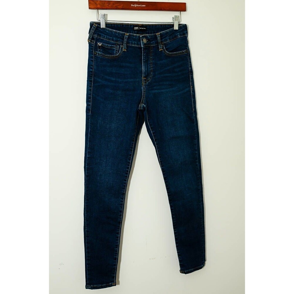 True Religion Jeans Jennie Curvy Mid Rise Skinny 28x28